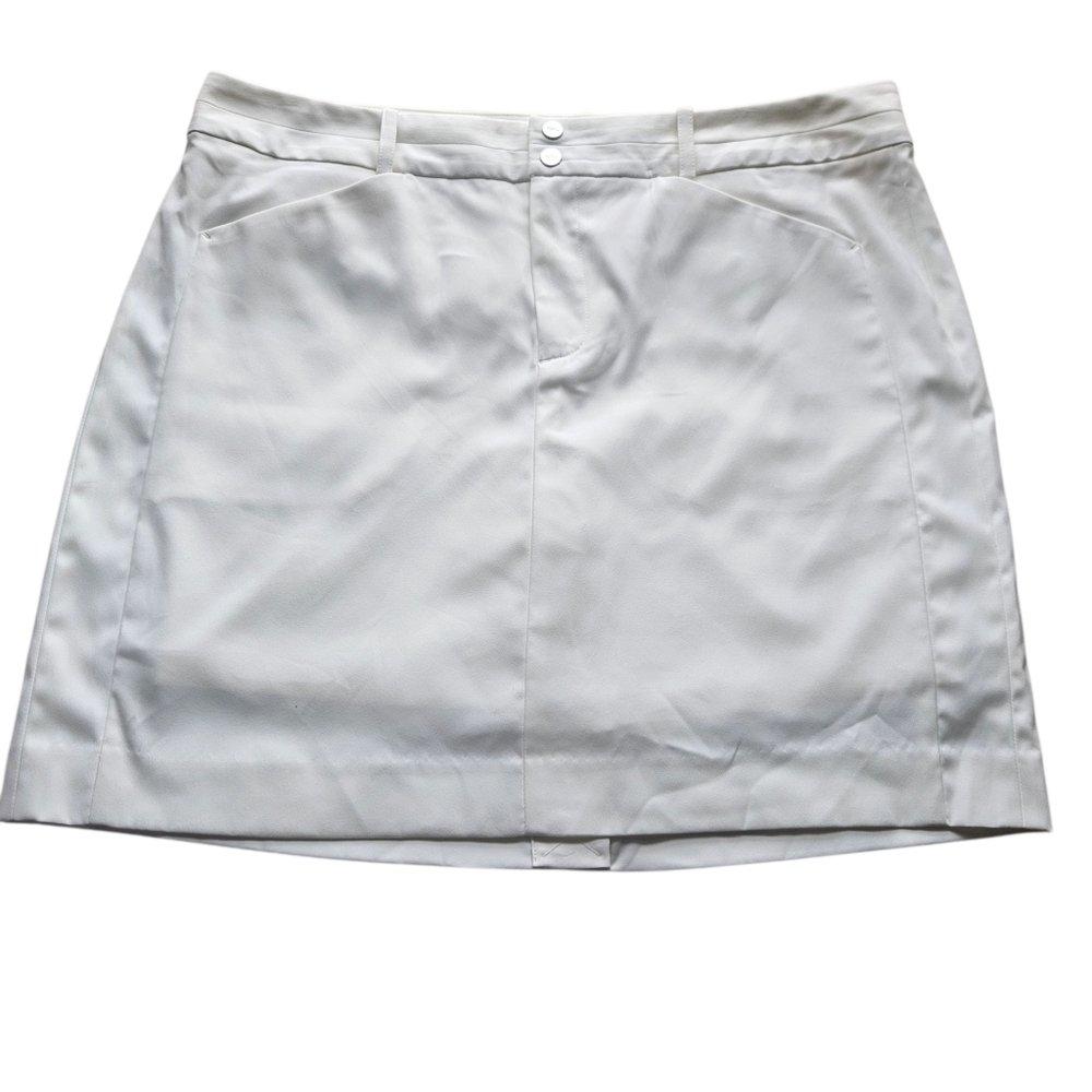 Polo Golf Ralph Lauren Womens White Skort Sz 10 Pickleball Tennis Golf NWT